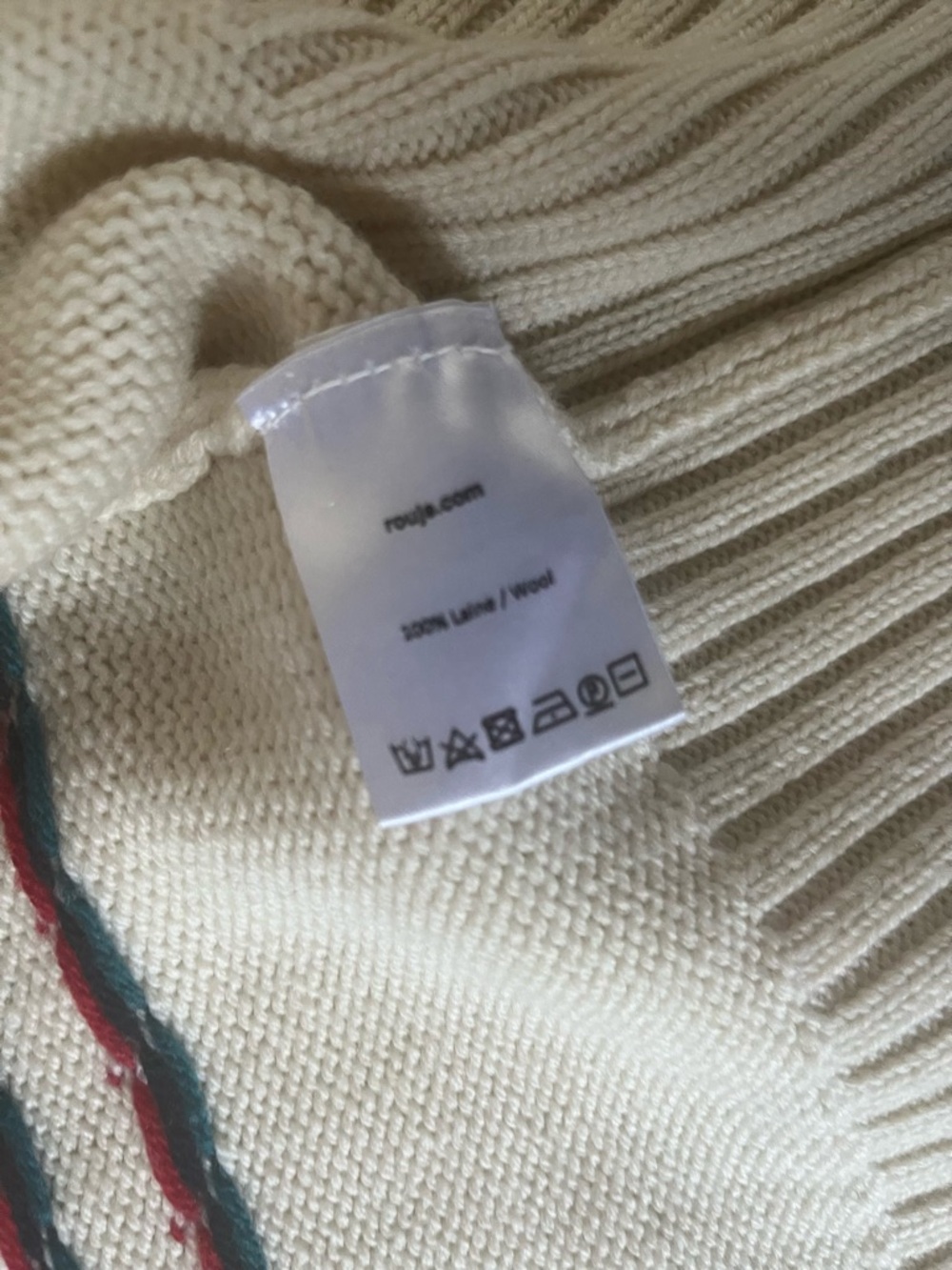 Rouje emilien fair isle wool cardigan - Picture 4 of 7